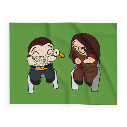 Arctic Fleece Blanket — Duck Plush Cozy Throw