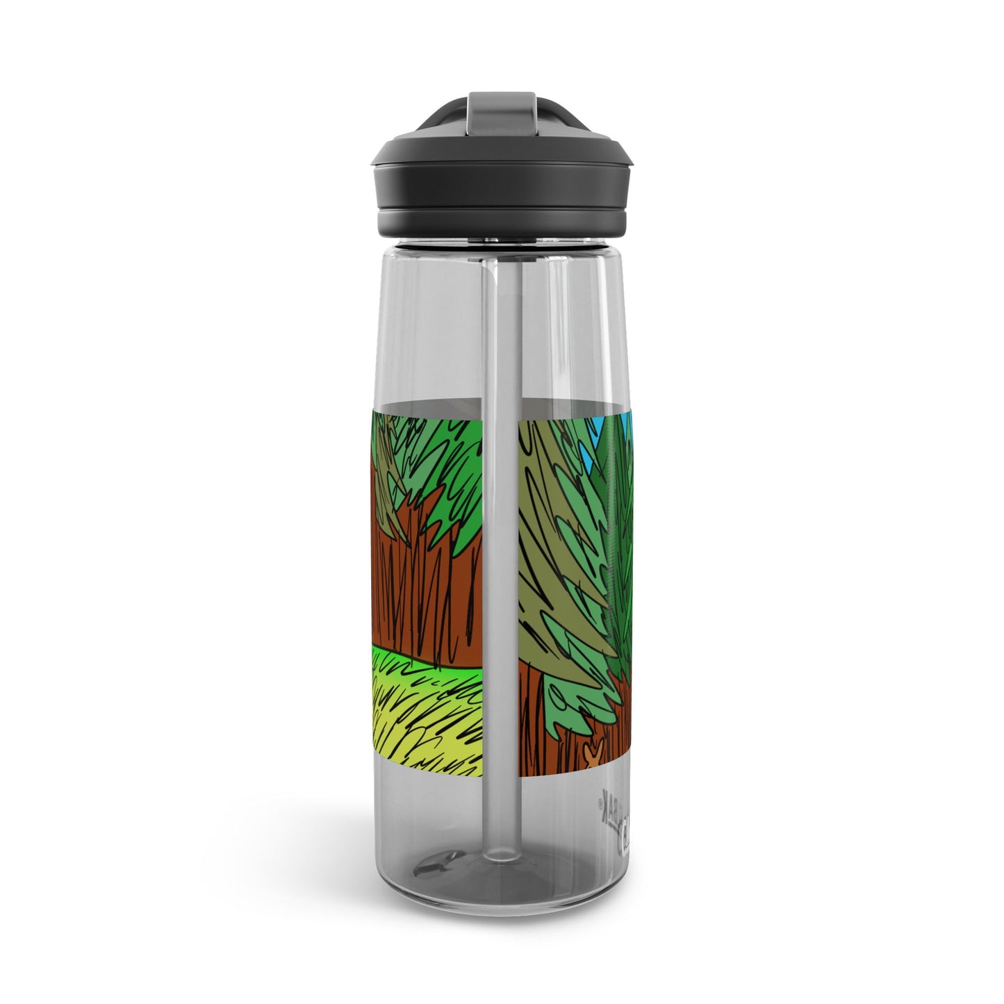 Water Bottle — Cute Forest Explorer Cartoon CamelBak Eddy® 20oz/25oz