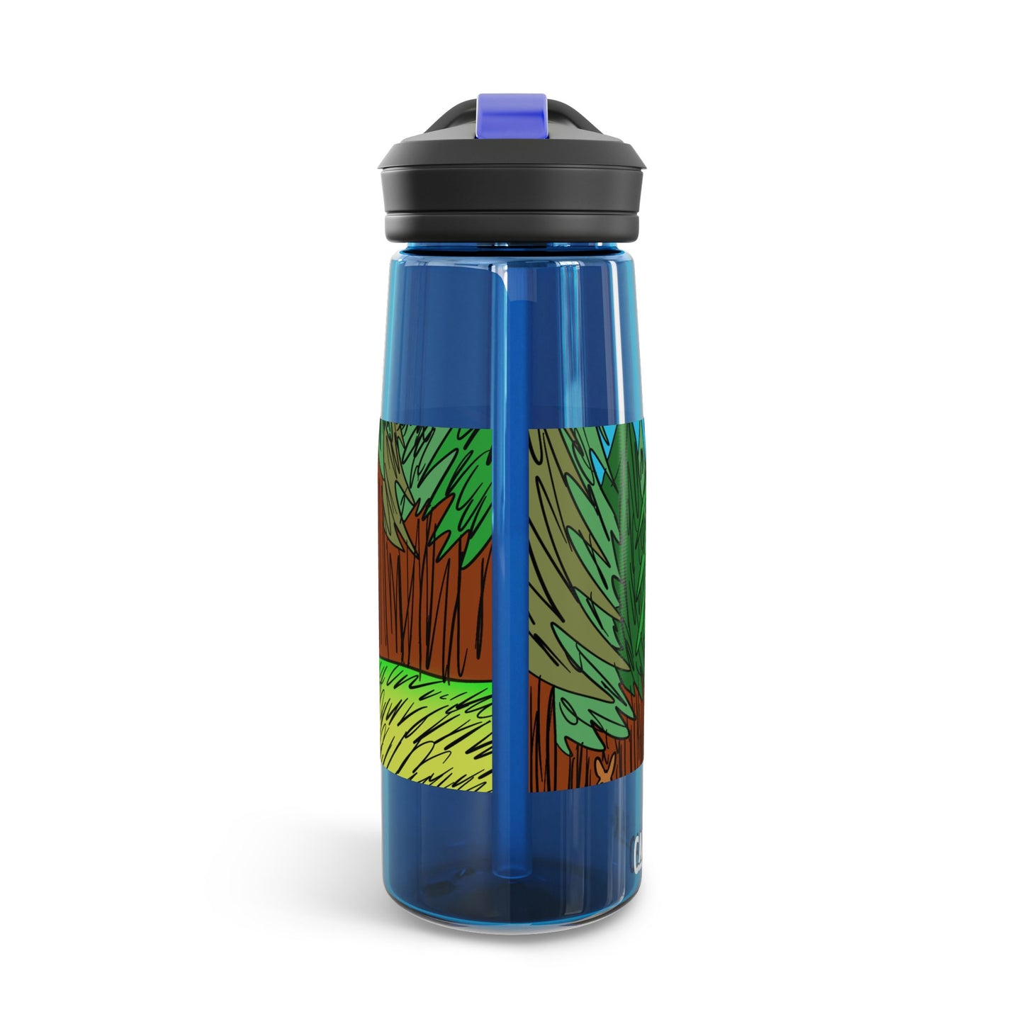 Water Bottle — Cute Forest Explorer Cartoon CamelBak Eddy® 20oz/25oz