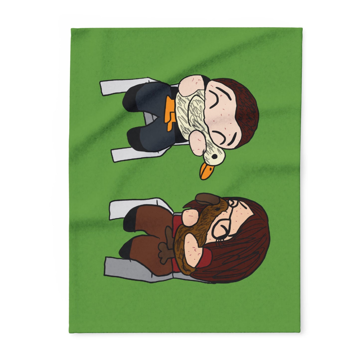 Arctic Fleece Blanket — Duck Plush Cozy Throw