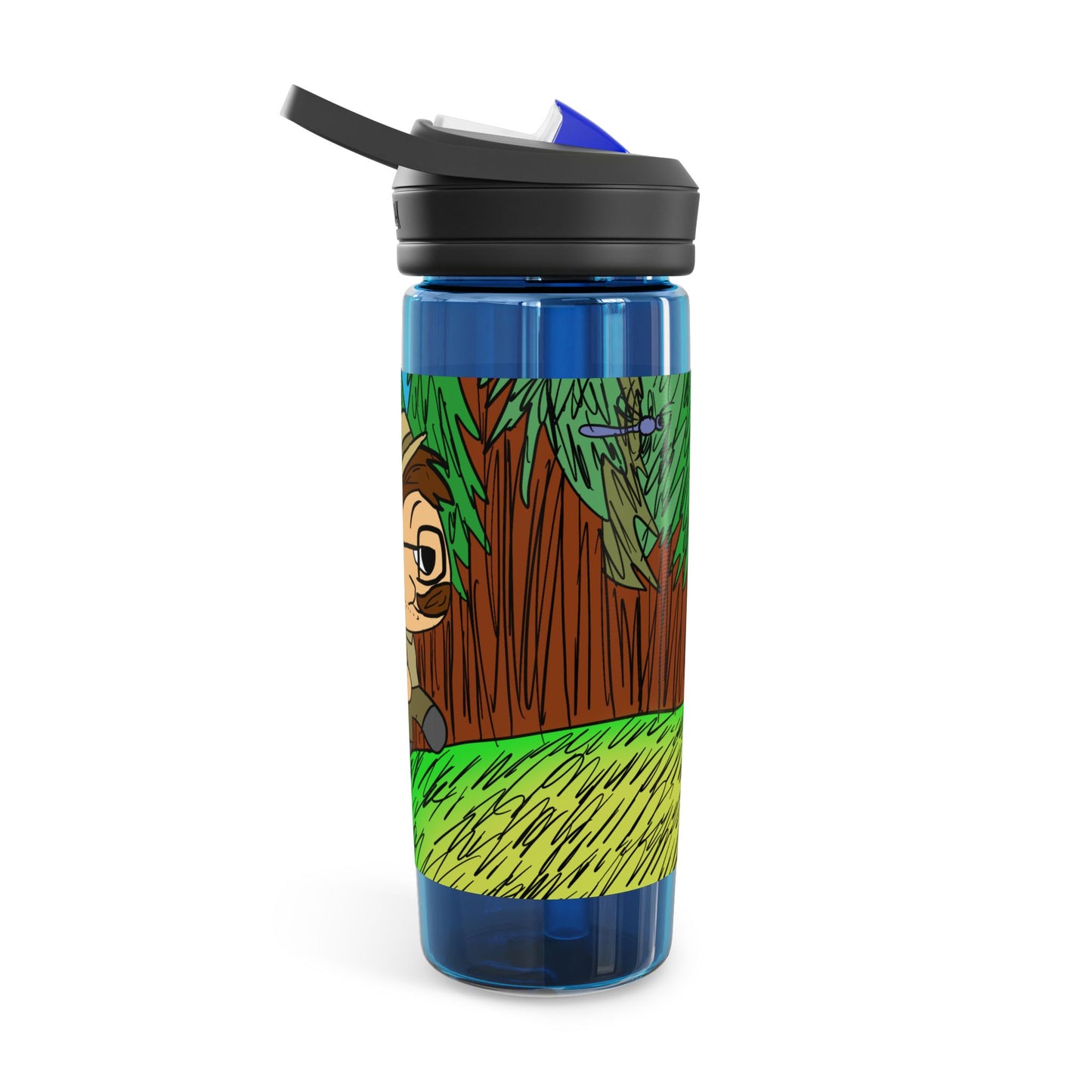 Water Bottle — Cute Forest Explorer Cartoon CamelBak Eddy® 20oz/25oz