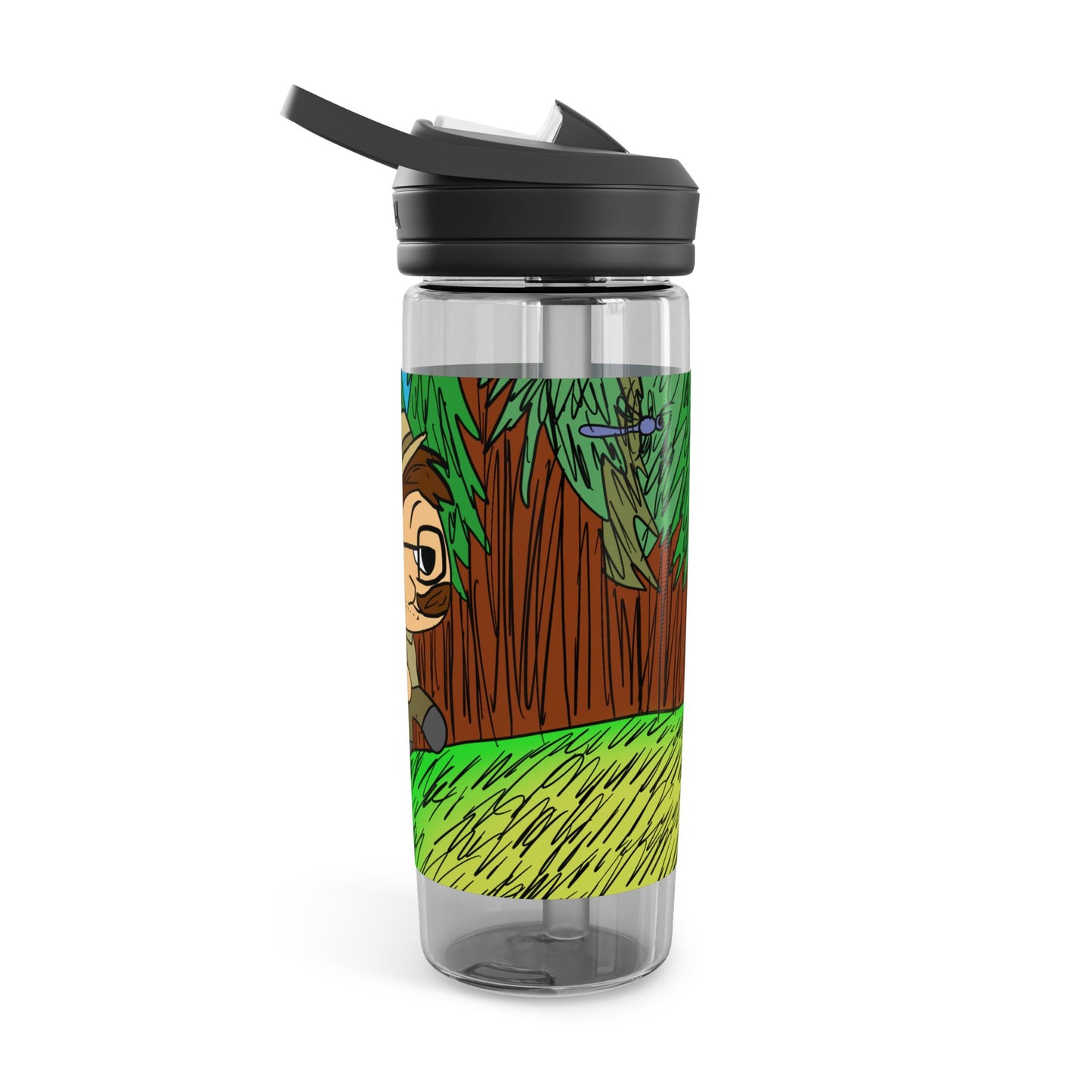 Water Bottle — Cute Forest Explorer Cartoon CamelBak Eddy® 20oz/25oz