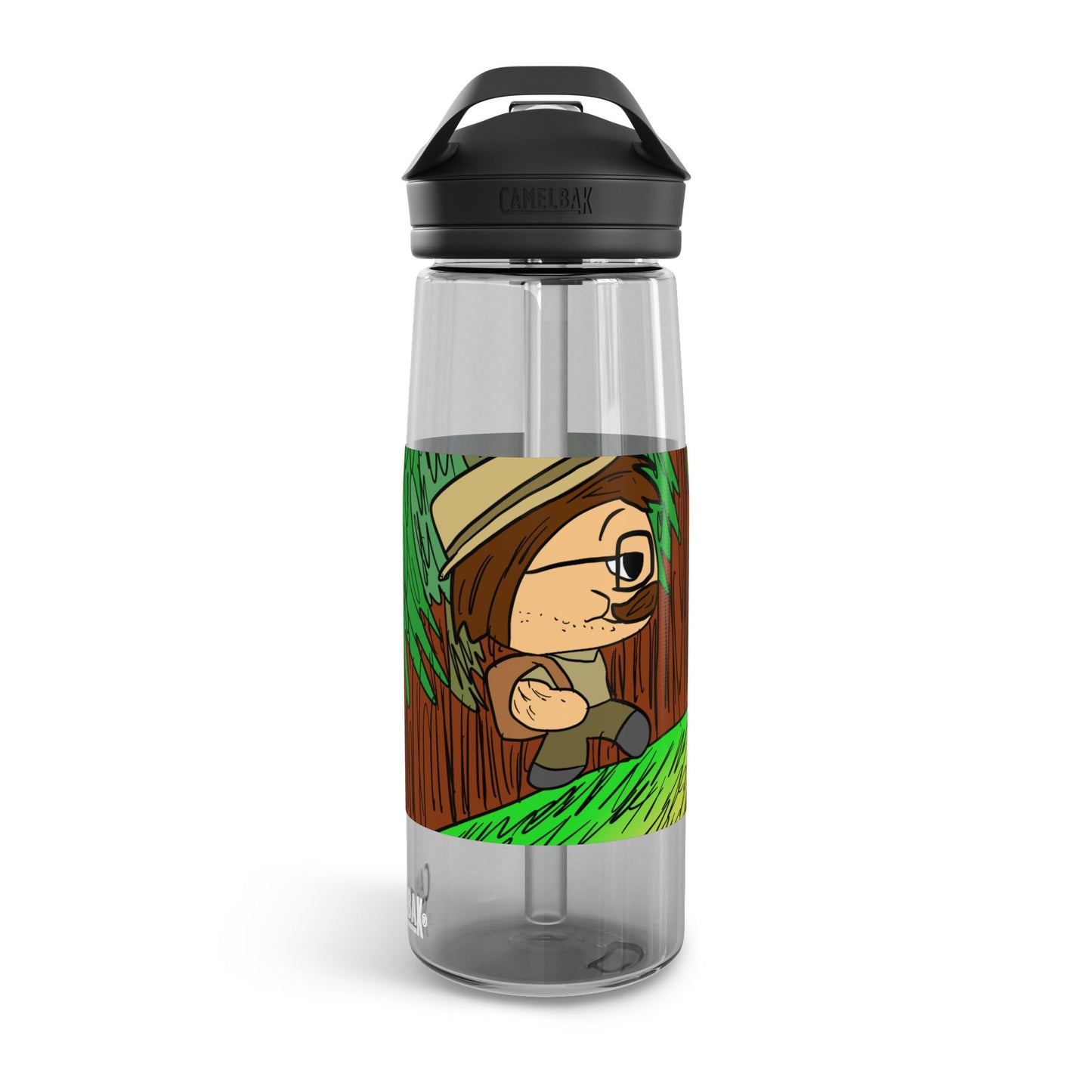 Water Bottle — Cute Forest Explorer Cartoon CamelBak Eddy® 20oz/25oz