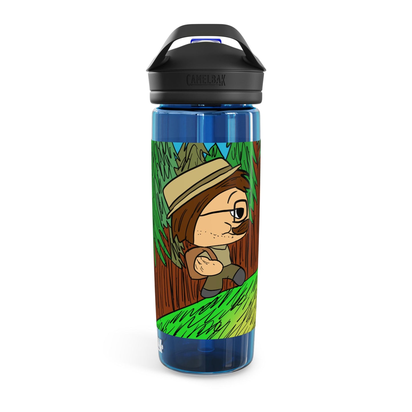 Water Bottle — Cute Forest Explorer Cartoon CamelBak Eddy® 20oz/25oz